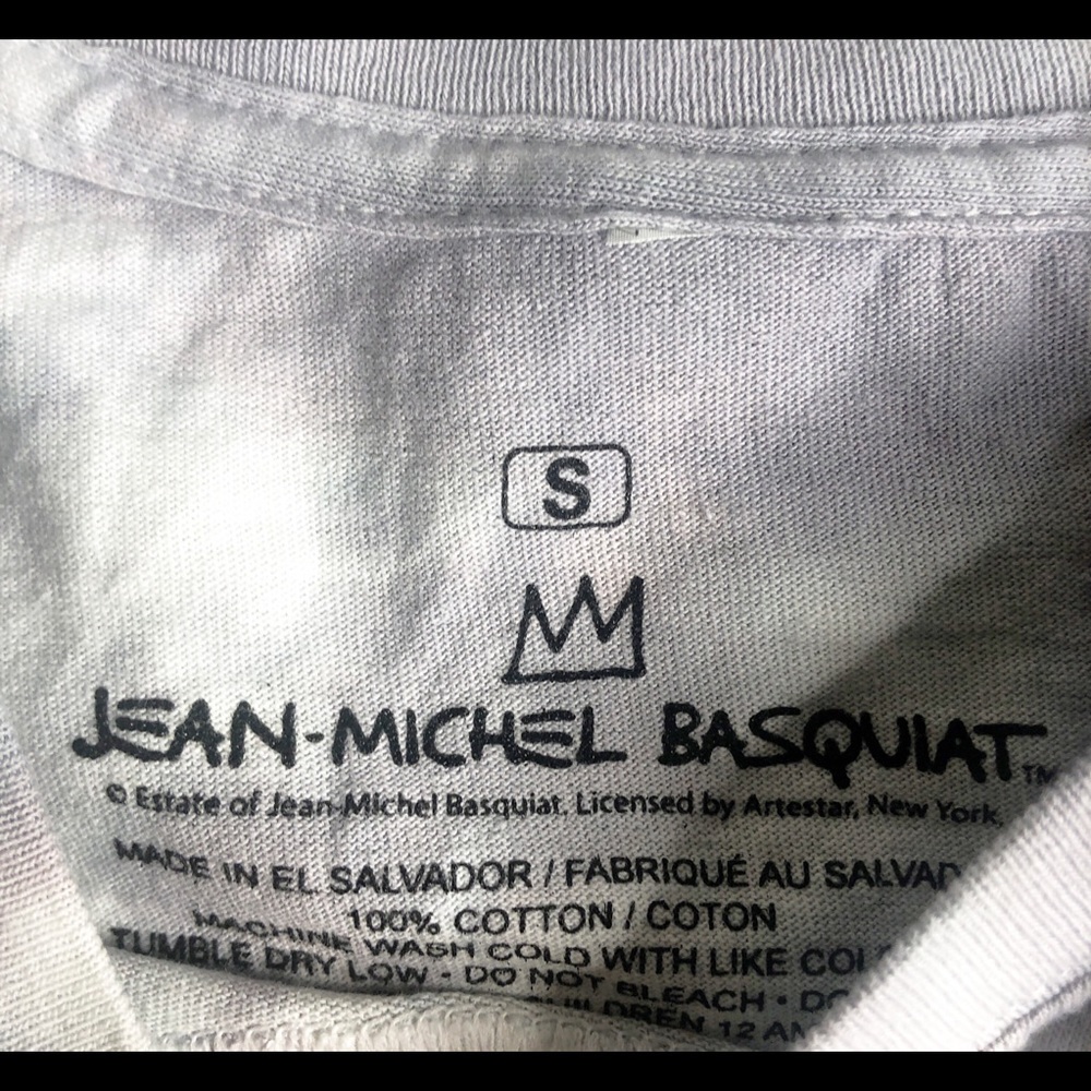 JEAN-MICHEL BASQUIAT TIE DYE TSHIRT TEE - Picture 7 of 7